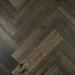 De Marque Oak | Herringbone Ash Grey