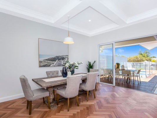 Fiddleback Australian Hardwood | Herringbone Blackbutt