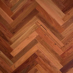 Red Ironbark | Satin | Solid Herringbone