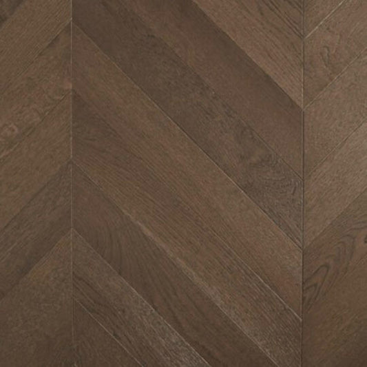 De Marque Oak | Chevron Dark Brown
