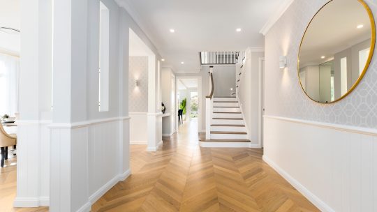 De Marque Oak | Chevron Champagne