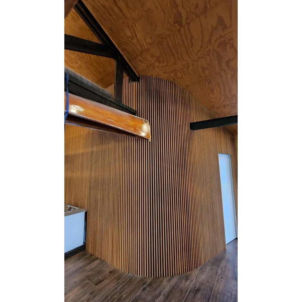 Slated Curved & Flat Screen Wall Panels – Simple Installation