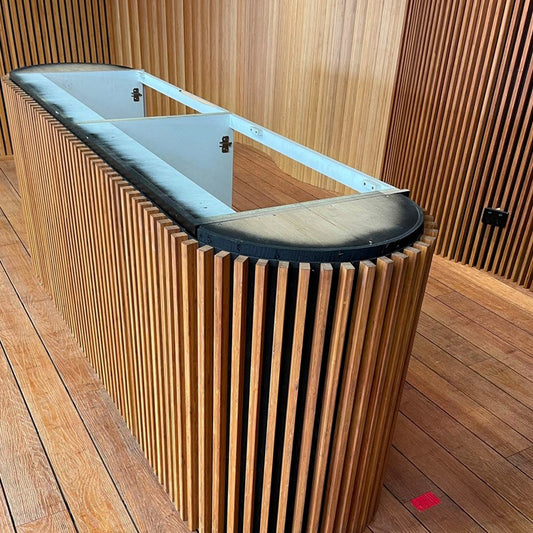 Slated Curved & Flat Screen Wall Panels – Simple Installation