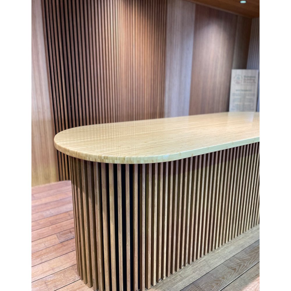 Slated Curved & Flat Screen Wall Panels – Simple Installation