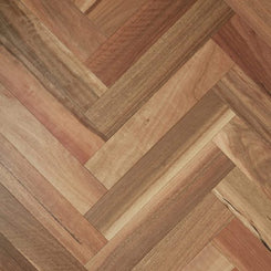 Fiddleback Australian Hardwood | Herringbone Spotted Gum